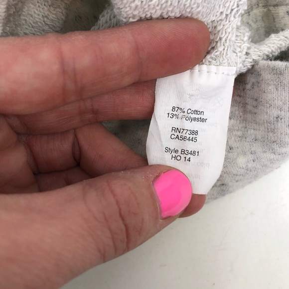 J Crew Triangle Print Crew Neck Sweatshirt - Picture 6 of 6